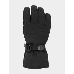 4F - Pánské lyžařské rukavice - černý - Velikost S