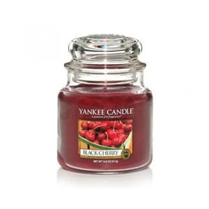 Yankee Candle Black Cherry vonná svíčka Classic střední 411 g