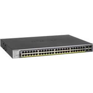 NETGEAR 48-Port Gigabit PoE+ (380W)  SmartManaged Pro Switch with 4 SFP Ports