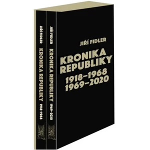 Kronika republiky 1918-1968, 1969-2020 - dárkový box (komplet) - Jiří Fidler