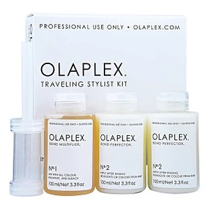 Olaplex Sada pro barvené nebo chemicky ošetřené vlasy (Traveling Stylist Kit) 3 x 100 ml