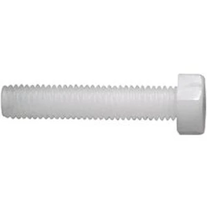 Šestihranné šrouby DIN 933 Toolcraft 830220, plast, M2,5x16 mm, 10 ks