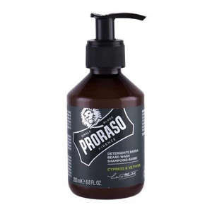 Proraso Cypress & Vetyver šampón na bradu 200 ml