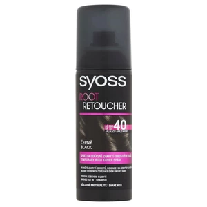 Syoss Tónovací sprej na odrosty Root Retoucher (Hair-Root Make-up Spray) 120 ml Černá