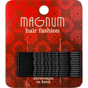 Magnum Hair Fashion pinetky do vlasov čierna 12 ks