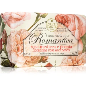 Nesti Dante Romantica Florentine Rose and Peony prírodné mydlo 250 g