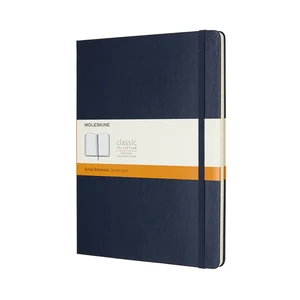 MOLESKINE Zápisník tvrdý linajkovaný modrý XL (192 strán)