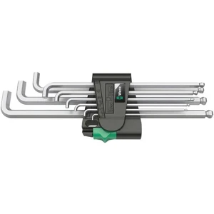 Wera 073594 Sada šestihranných klíčů inbus 950/9 Hex-Plus 4, chromovaná (9 ks)