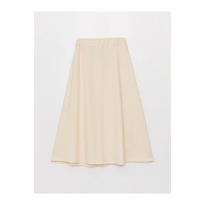 LC Waikiki Women's Elastic Waist Straight Skirt