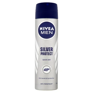 NIVEA Silver Protect Quick Dry Antiperspirant v spreji pre mužov 150 ml