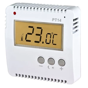 Termostat Elektrobock PT14 (PT14) biely Prostorový termostat PT14

Termostat pro ovládání elektrického topení.

Vlastnosti prostorového termostatu PT1