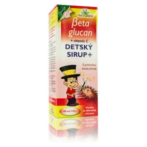 Natures Beta Glucan  Beta Glucan Dětský sirup 100ml/120g