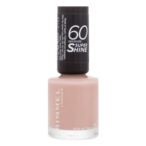 Rimmel 60 Seconds Super Shine lak na nechty odtieň 708 Kiss In The Nude 8 ml