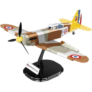 Stavebnice COBI 5734 II WW Dewoitine D.520, 1:32, 335 k, 1 f