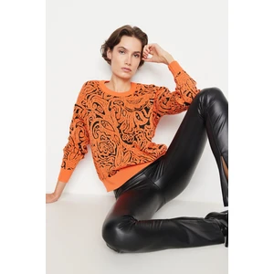Trendyol Sweater - Orange - Regular fit