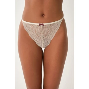 Dagi G-String - Beige - Plain