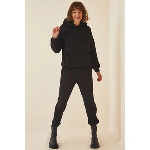 Happiness İstanbul Sweatsuit - Black - Regular fit