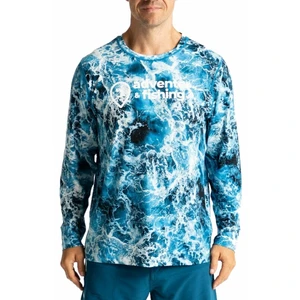 Adventer & fishing Tee Shirt Functional UV Shirt Stormy Sea L