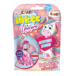 Craze INKEE Unicorn koupelová bomba pro děti 1 ks
