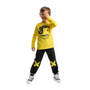 Denokids Two-Piece Set - Yellow - Regular fit