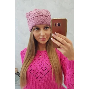 Ladies cap Dagmara K332 dark pink
