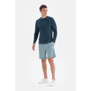 Dagi Sports Shorts - Blue - Normal Waist