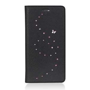 Swarovski puzdro Papillon Primo Flip Case pre iPhone 6 Plus/6s Plus - Pink Mix