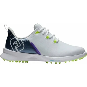 Footjoy FJ Fuel Sport Womens Golf Shoes White/Pink/Blue 41