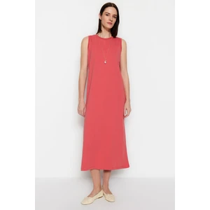 Trendyol Tile Sleeveless Knitted Underwear Dress
