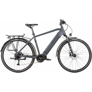 DEMA Terram 5 Grey/Black L Bicicleta eléctrica híbrida
