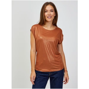 Brown T-shirt ORSAY - Women