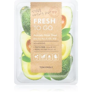 TONYMOLY Fresh To Go Avocado upokojujúca plátienková maska 20 g