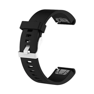 4wrist Řemínek Garmin Fenix 5S, 5S Plus, 6S, 6S Pro - Black