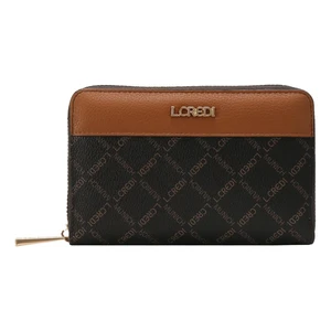 L.CREDI Filiberta Wallet M Brown