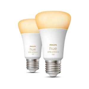 Philips Lighting Hue LED žiarovka (sada 2 ks) 871951429125600 En.trieda 2021: F (A - G) Hue White Ambiance E27 Doppelpac