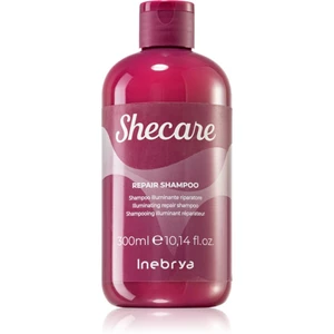 Inebrya Shecare Repair Shampoo rozjasňující šampon pro poškozené vlasy 300 ml
