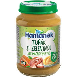 HAMÁNEK Tuňák se zeleninou a brambor 190 g