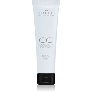 Brelil Numéro CC Colour Cream barvicí krém pro všechny typy vlasů odstín Pearl Grey 150 ml