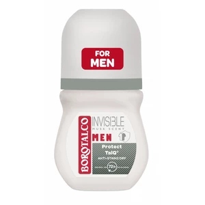 Borotalco MEN Invisible guličkový dezodorant roll-on 72h Vône Musk 50 ml