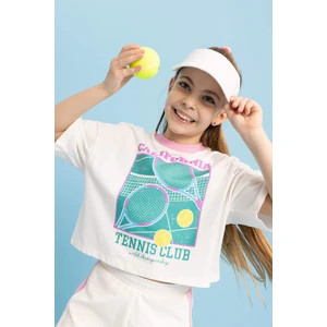 DEFACTO Girl Relax Fit Short Sleeve T-Shirt