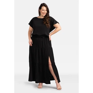 Női ruha Karko Karko_Skirt_P453_Black