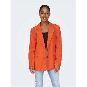 Orange ladies jacket ONLY Aris - Women