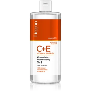 Lirene Vitamin C+E micelární voda 3v1 s vitamíny C a E 400 ml