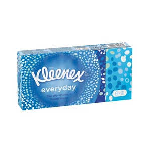 Kleenex Everyday papírové kapesníky 8x9 ks