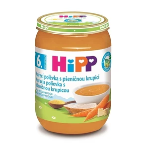 HiPP BIO Kuracia polievka s pšeničnou krupicou 190 g