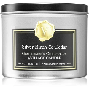 Village Candle Gentlemen's Collection Silver Birch & Cedar vonná sviečka I. 311 g