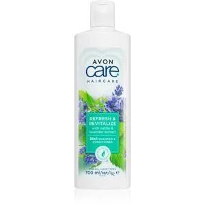 Avon Care Refresh & Revitalize šampon a kondicionér 2 v 1 s revitalizačním účinkem 700 ml