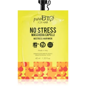 puroBIO Cosmetics No Stress revitalizační maska na vlasy 40 ml