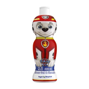 Nickelodeon Paw Patrol Shower Gel & Shampoo sprchový gel a šampon 2 v 1 pro děti Marshall 400 ml