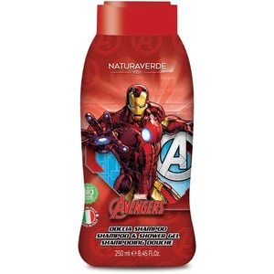 Marvel Avengers Ironman Shampoo and Shower Gel šampon a sprchový gel 2 v 1 pro děti 250 ml